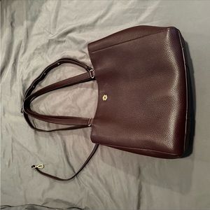 Dagney dover small allyn tote in ox blood